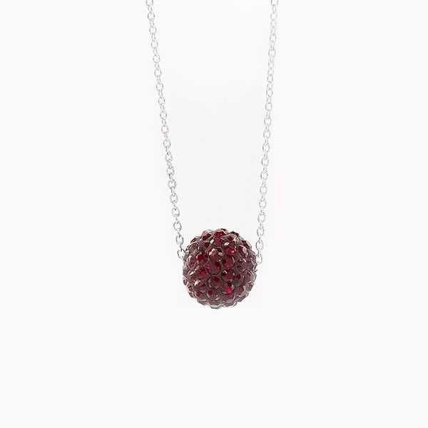 January Birthstone Necklace