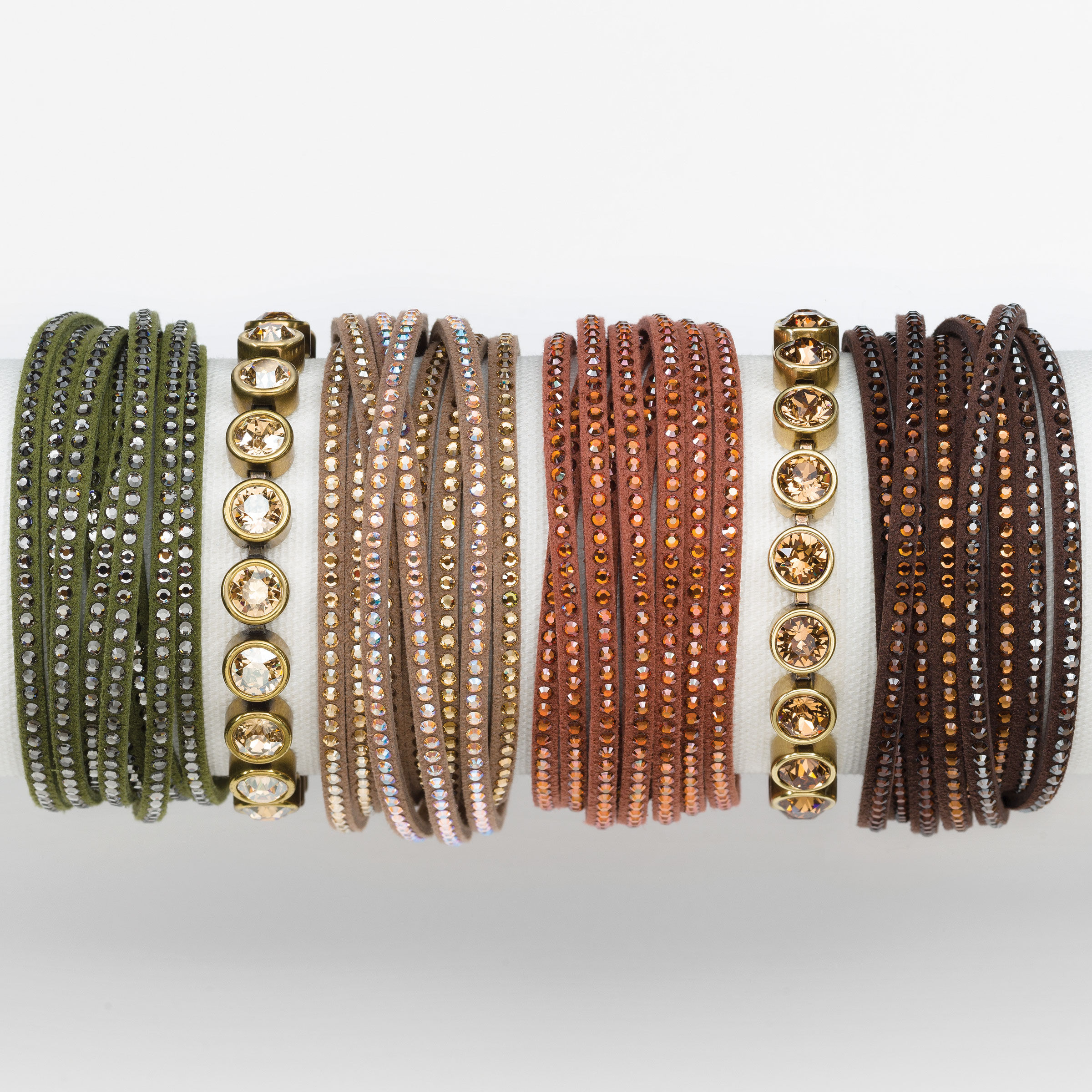 Wrap-Star Bracelet, Mocha — view 4