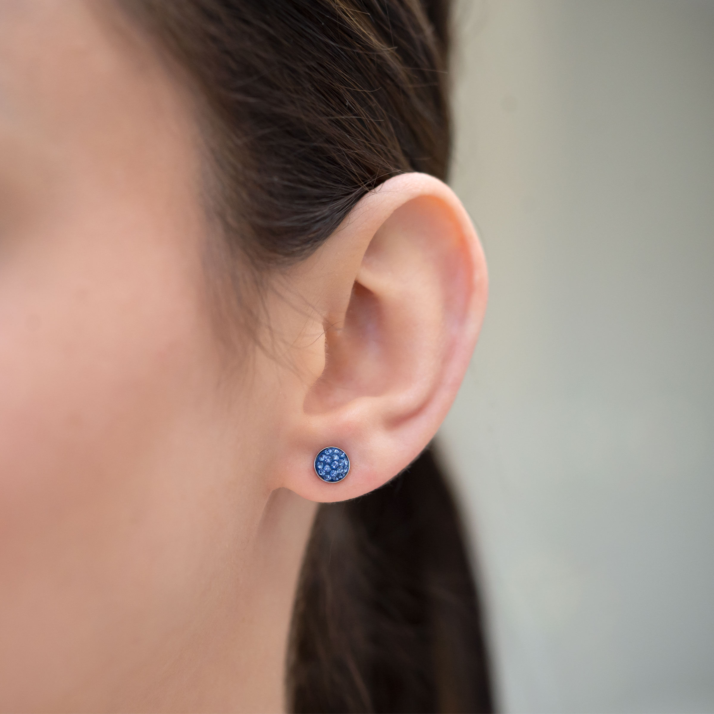 September Birthstone Earrings — view 2