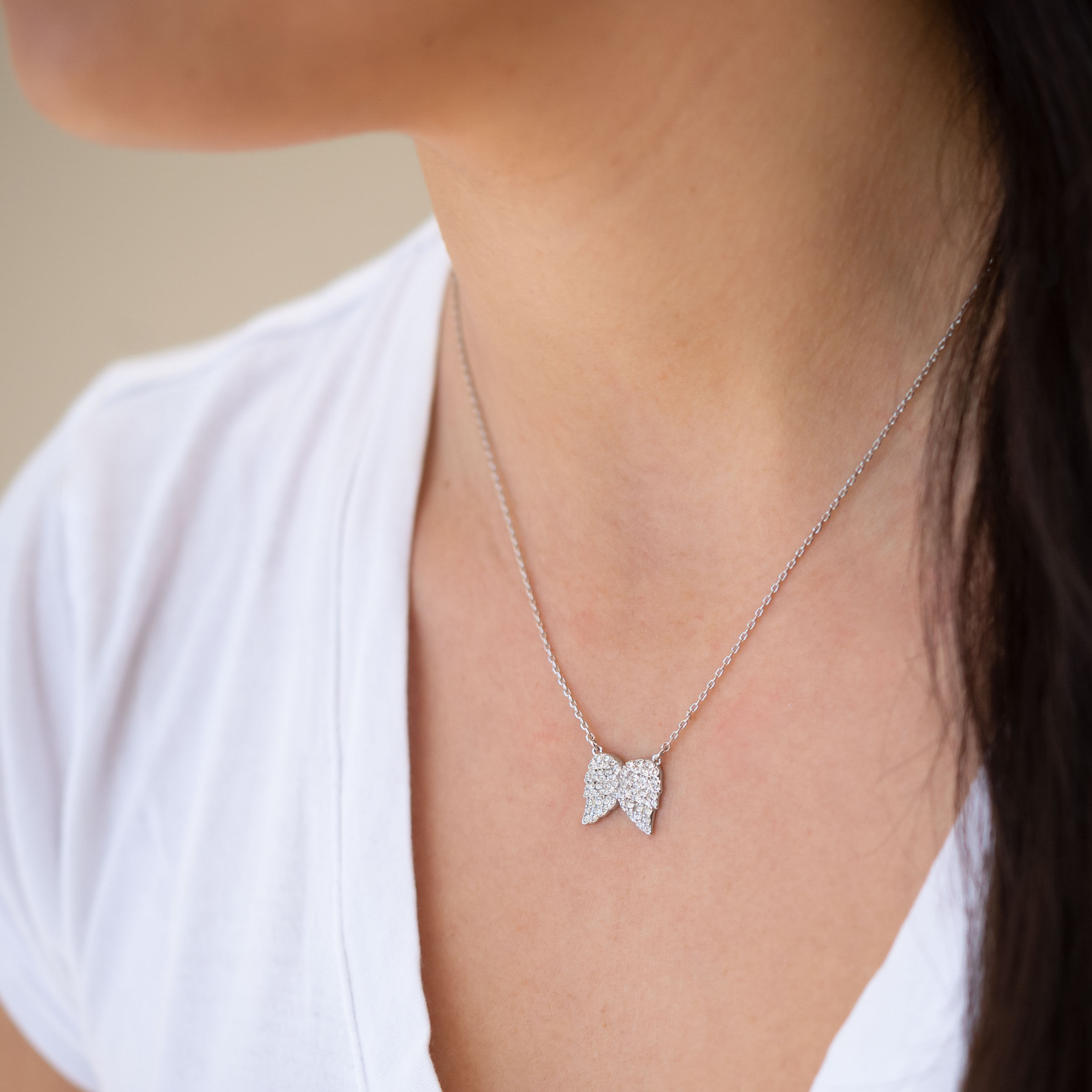 Angel Wings Necklace — view 2