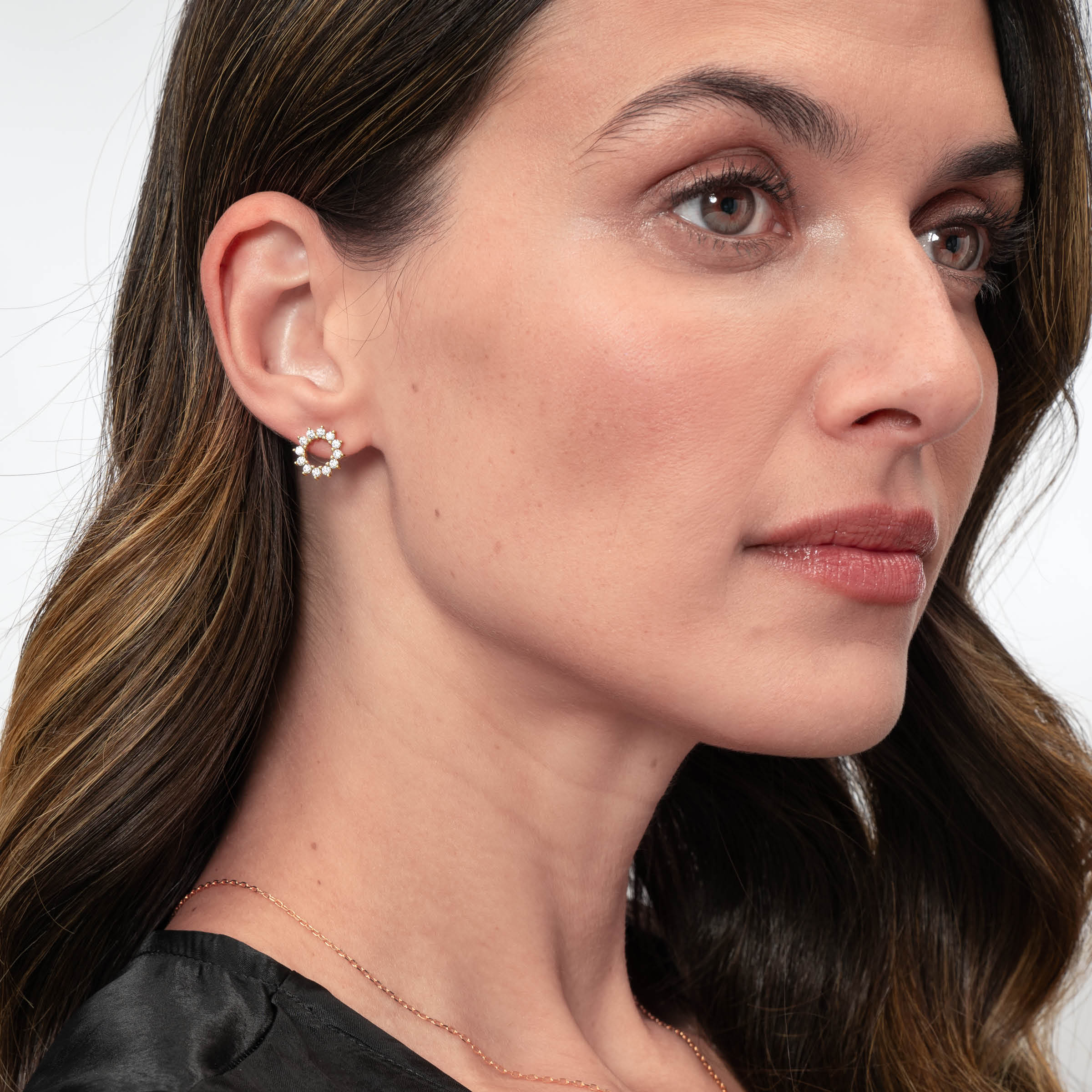 Forever and Ever Earrings, Golden — view 3