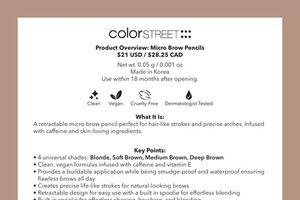Micro Brow Pencils - Product Overview