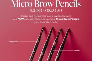 Micro Brow Pencils - Flyer