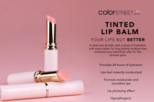 Tinted Lip Balm - Infographic