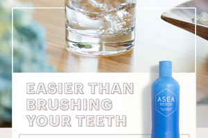 Easier than brushing your teeth