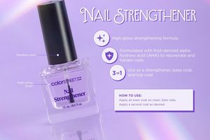 Nail Strengthener - Infographic