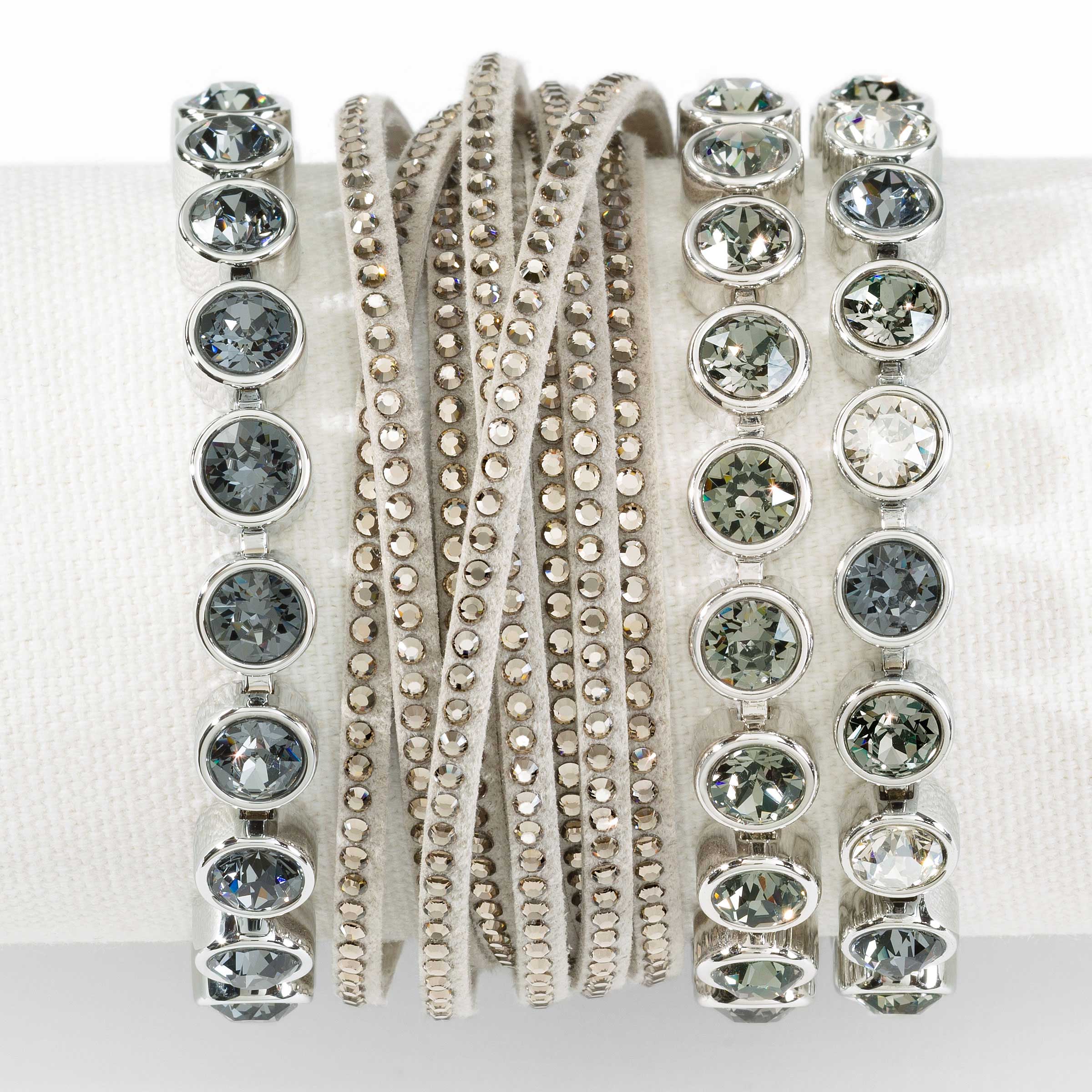 Wrap-Star Bracelet, Greige — view 3