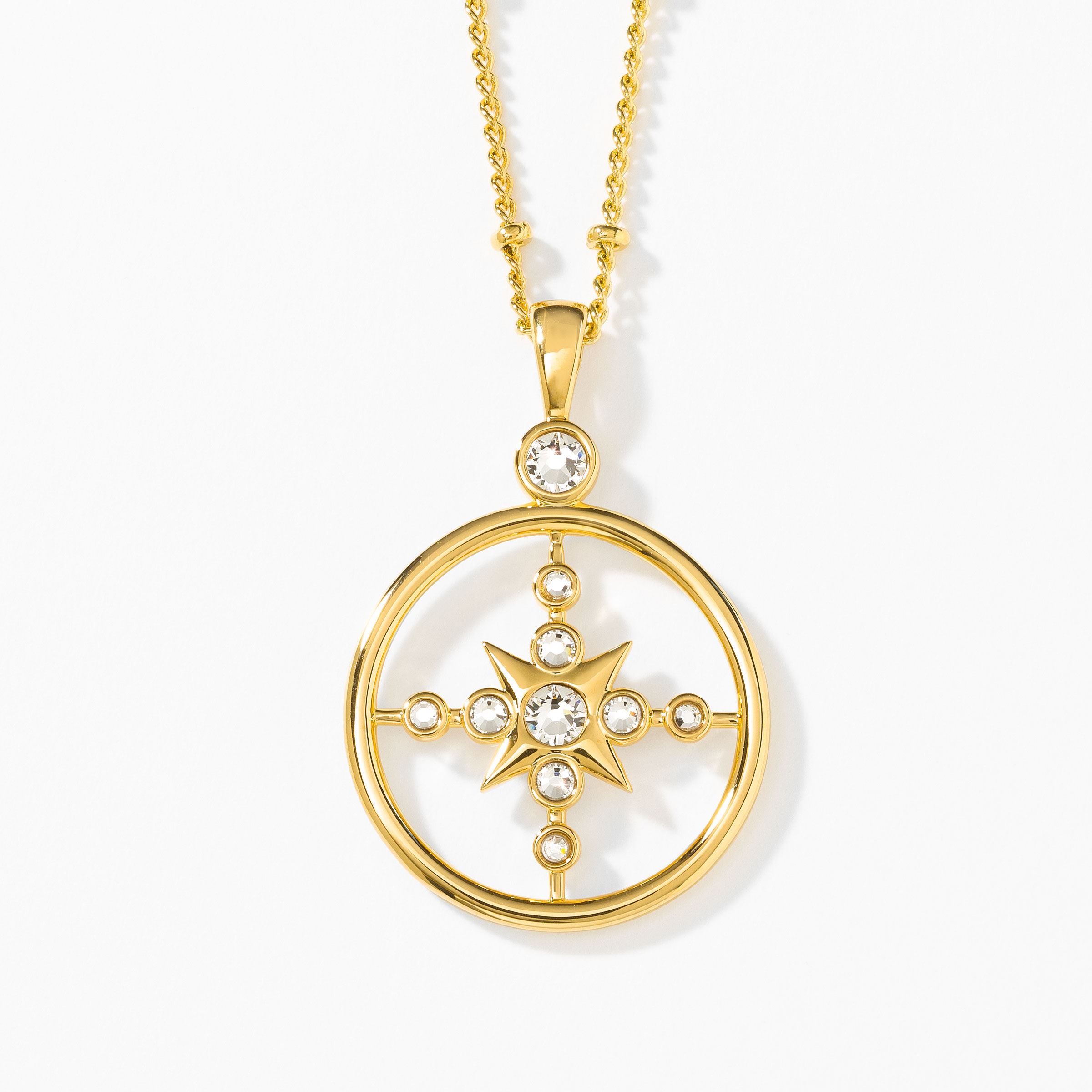 Compass Necklace — view 3