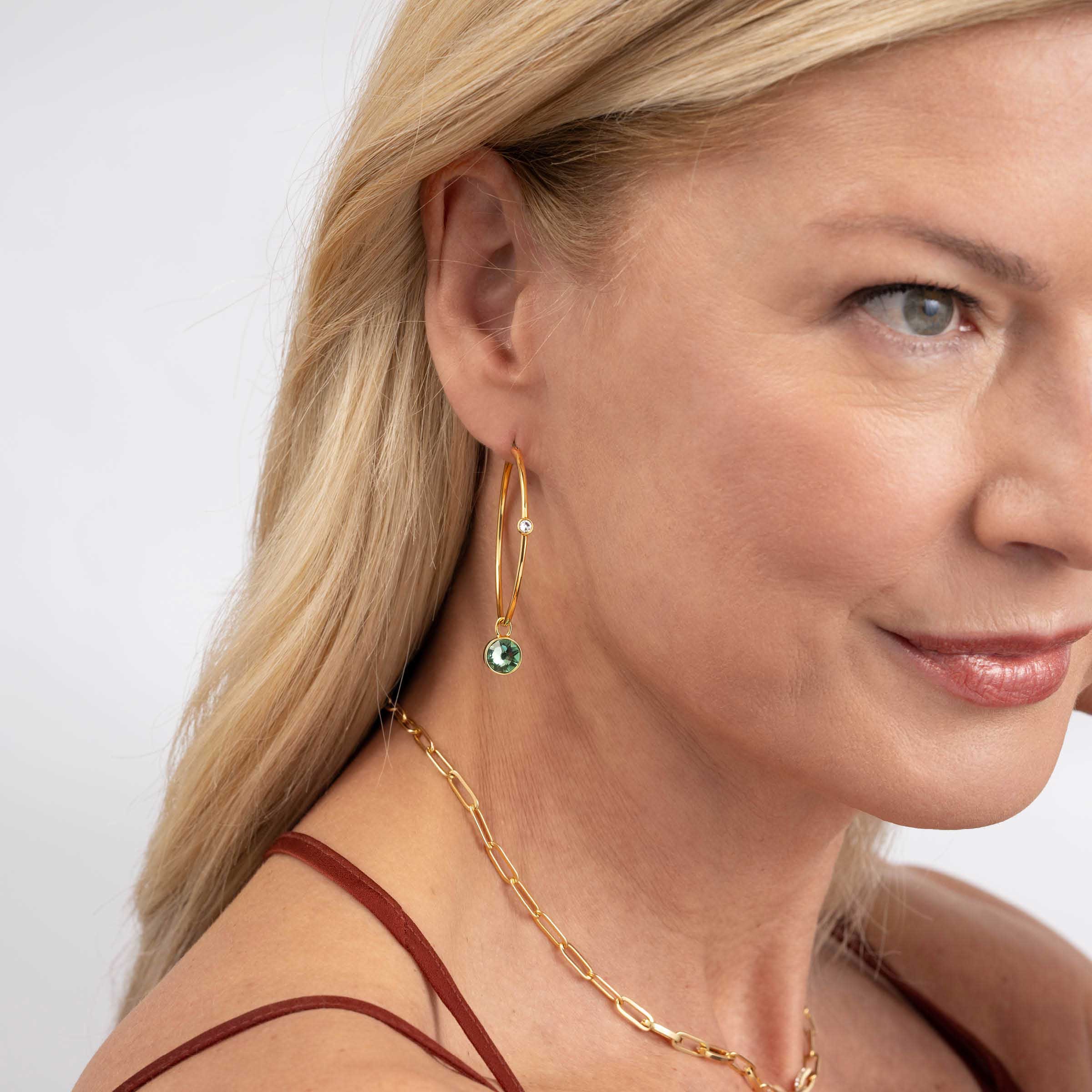 Change Is Good Earrings, Golden — view 6