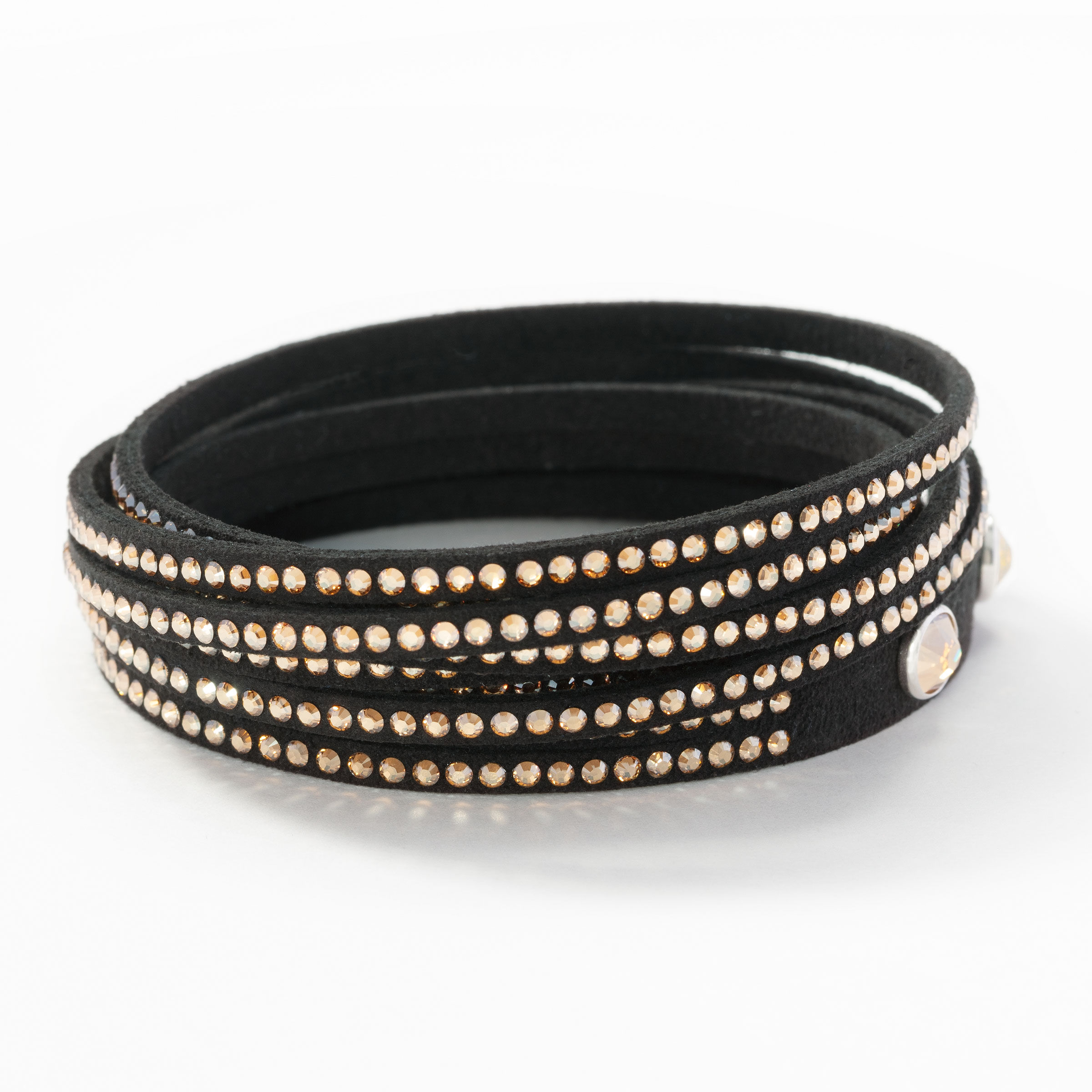 Wrap-Star Bracelet, Golden Jet