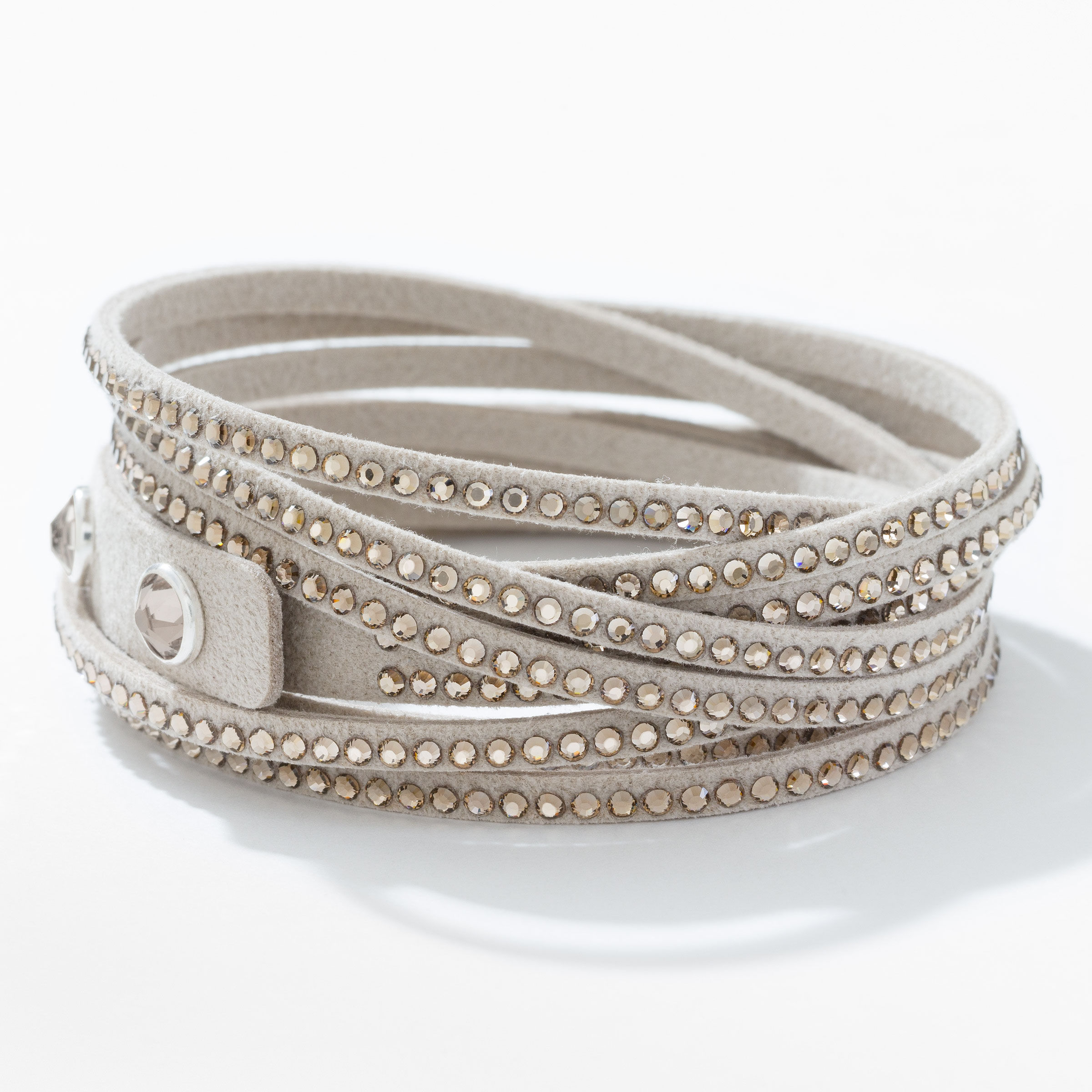 Wrap-Star Bracelet, Greige