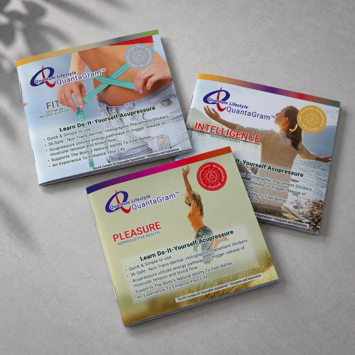 QuantaGram™ Combo 3-Pack: Fit, Intelligence & Pleasure
