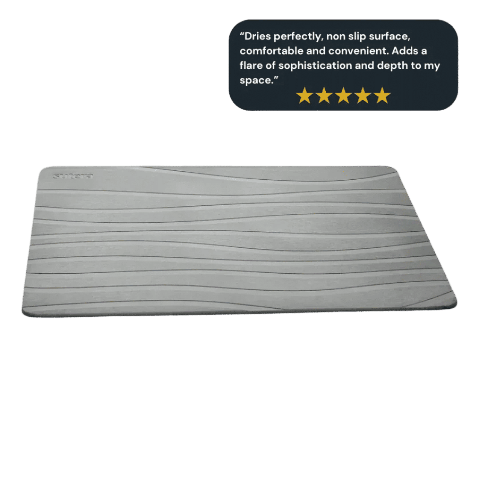 Stone Bath Mat (Gray)