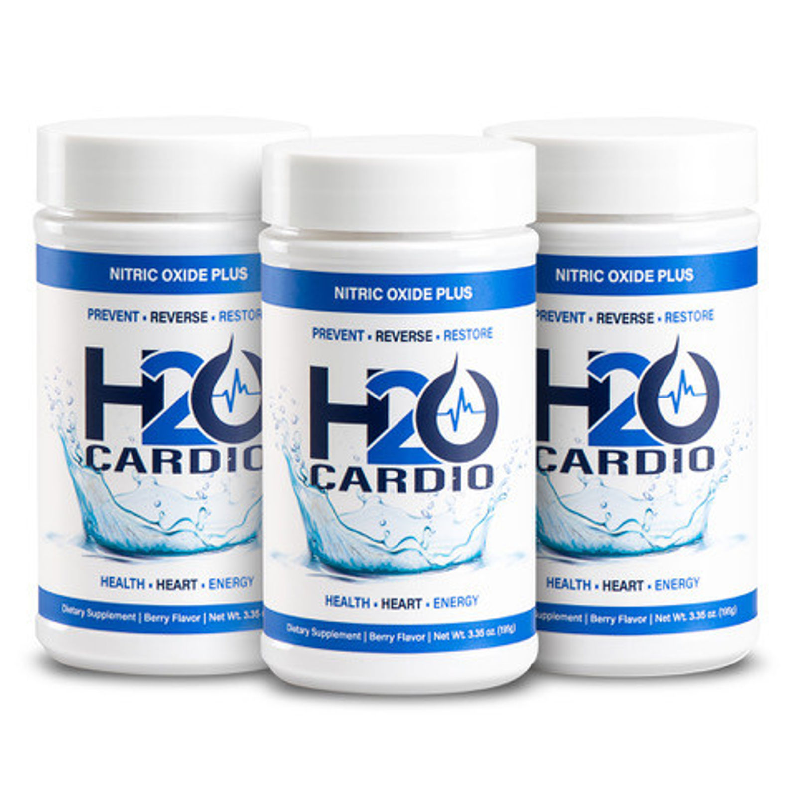 H2O CARDIO WATER + NITRIC OXIDE