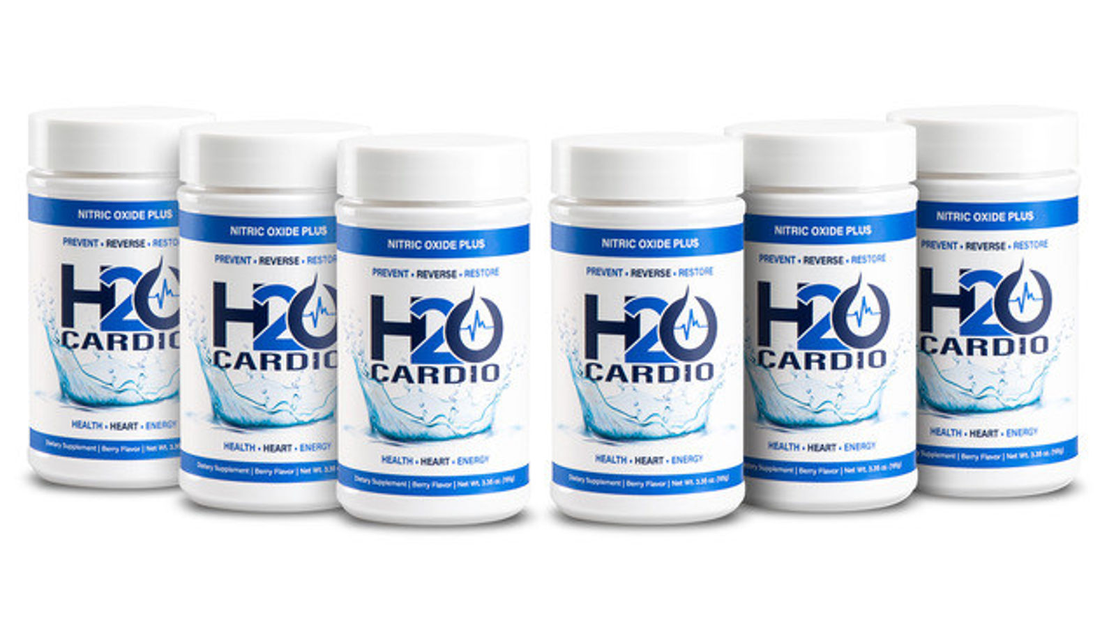 H2O CARDIO WATER + NITRIC OXIDE