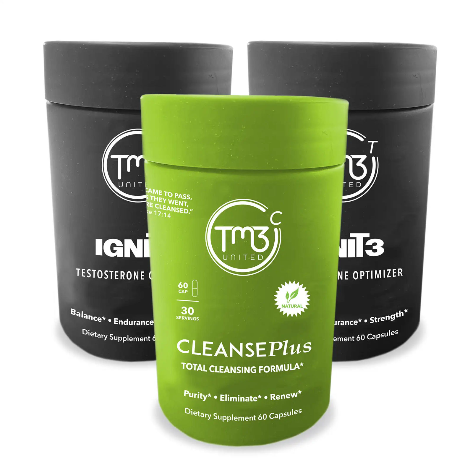 IGNIT3 2 Pack and CLEANS3plus Bundle (Ignite) (Cleanse)
