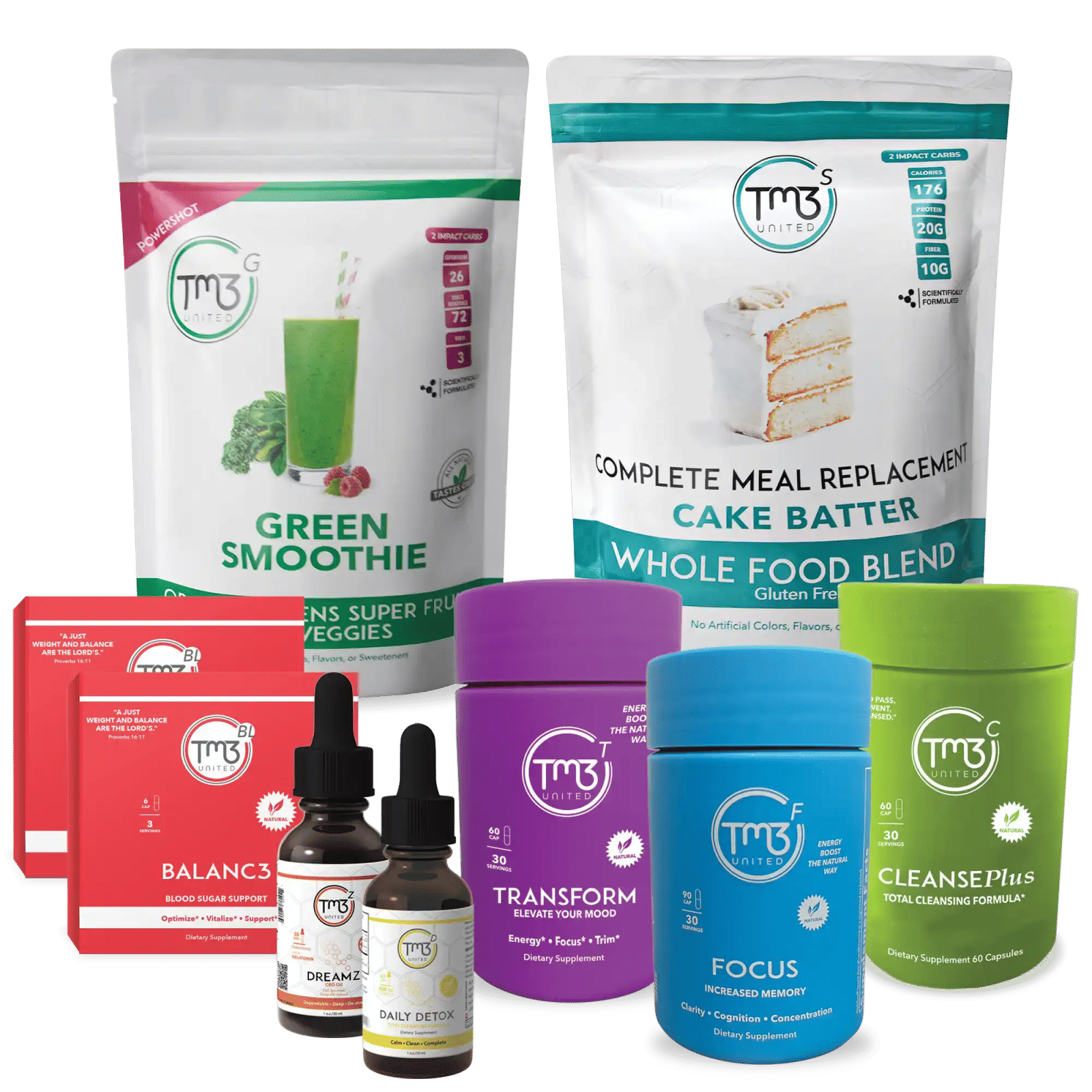 28 Day Detox Pack - Cake Batter Meal Replacement — image 1