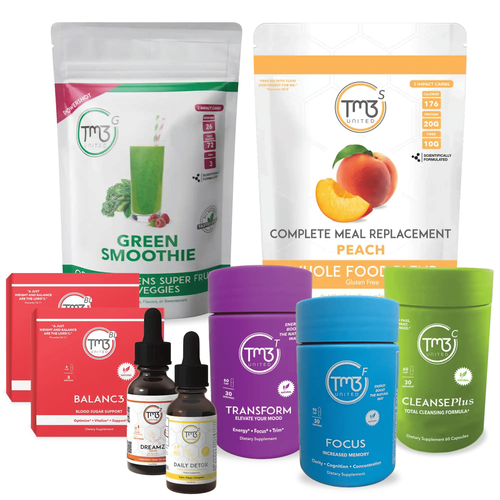 28 Day Detox Pack - Peach Meal Replacement Shake — image 1