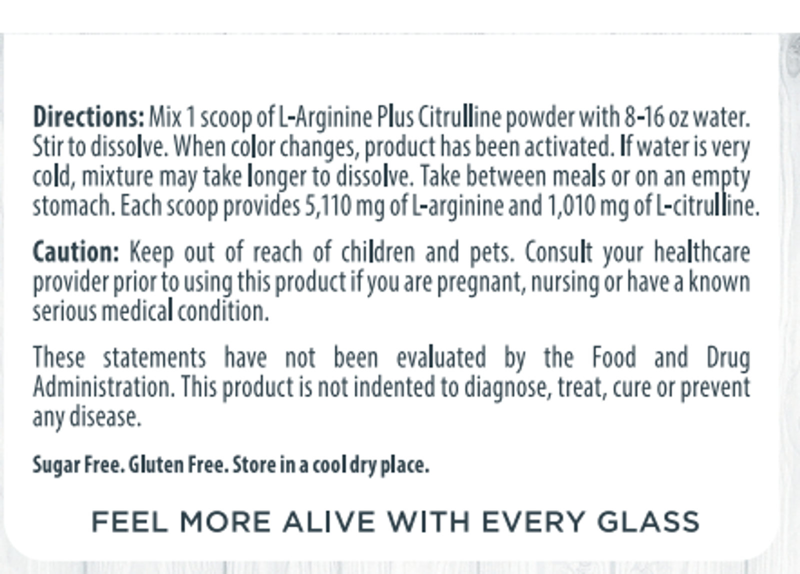 L Arginine Grape Nitric Oxide Booster — image 3