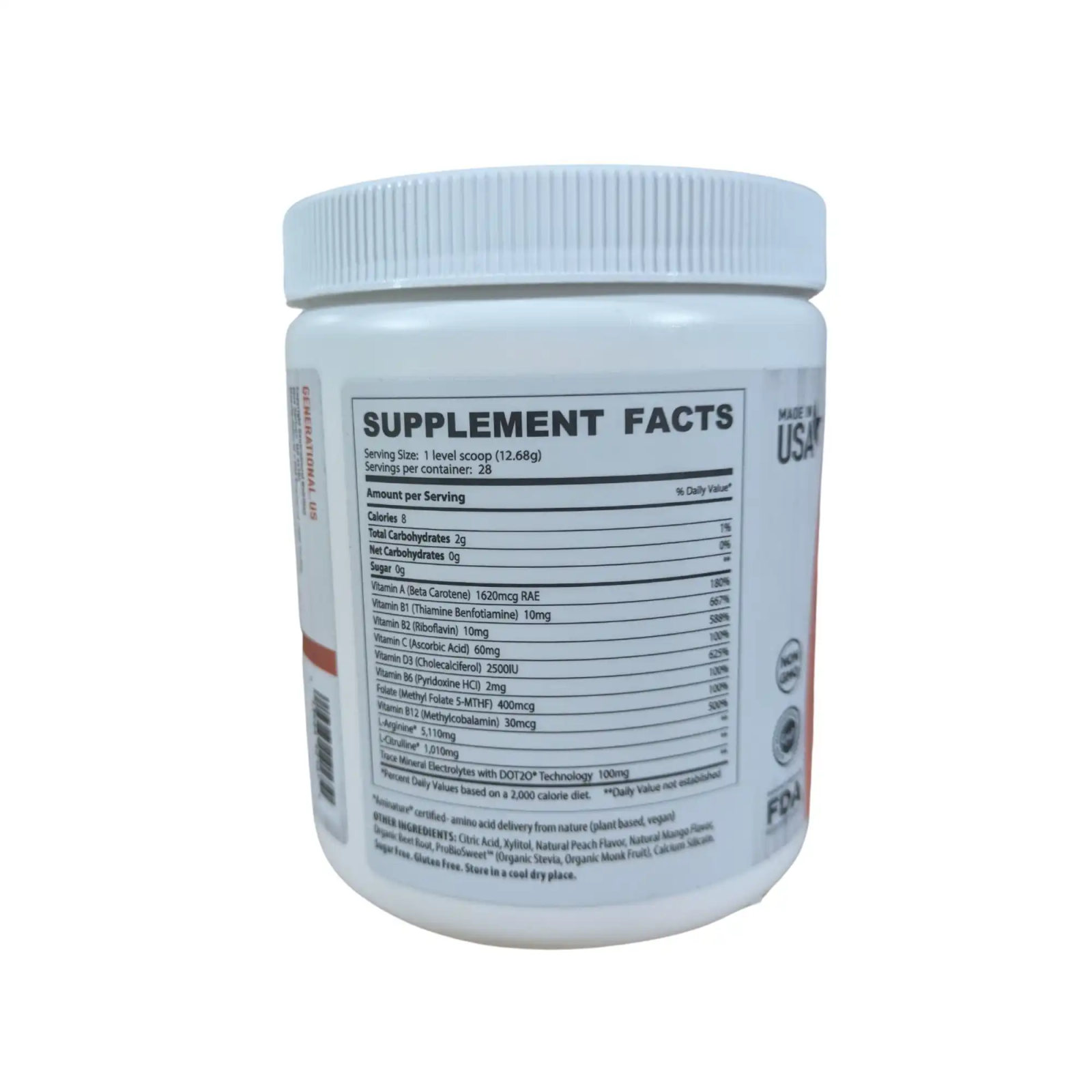 L Arginine Peach Mango Boost Nitric Oxide — image 2