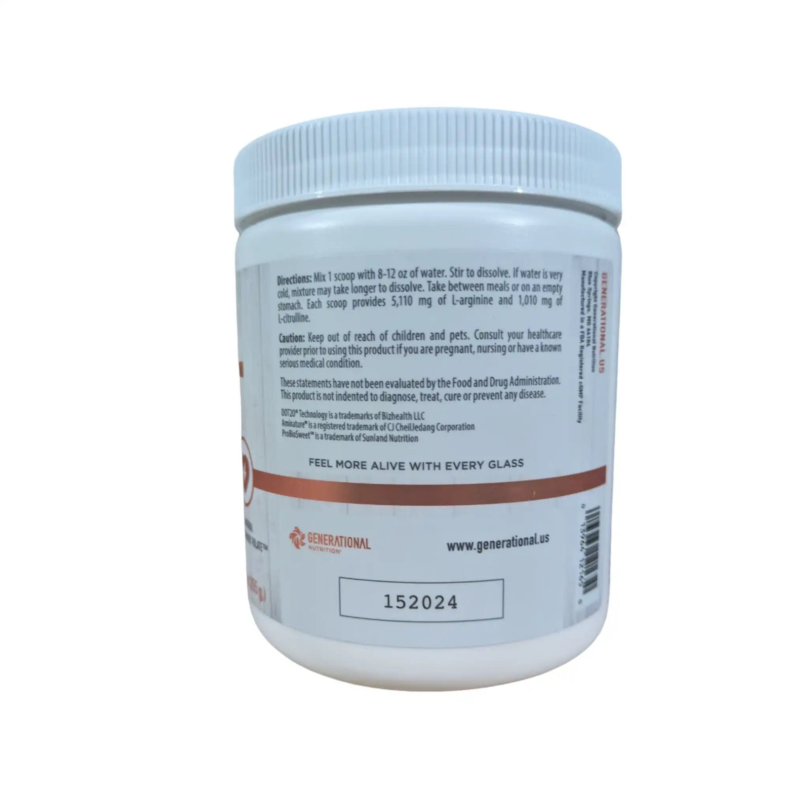 L Arginine Peach Mango Boost Nitric Oxide — image 4