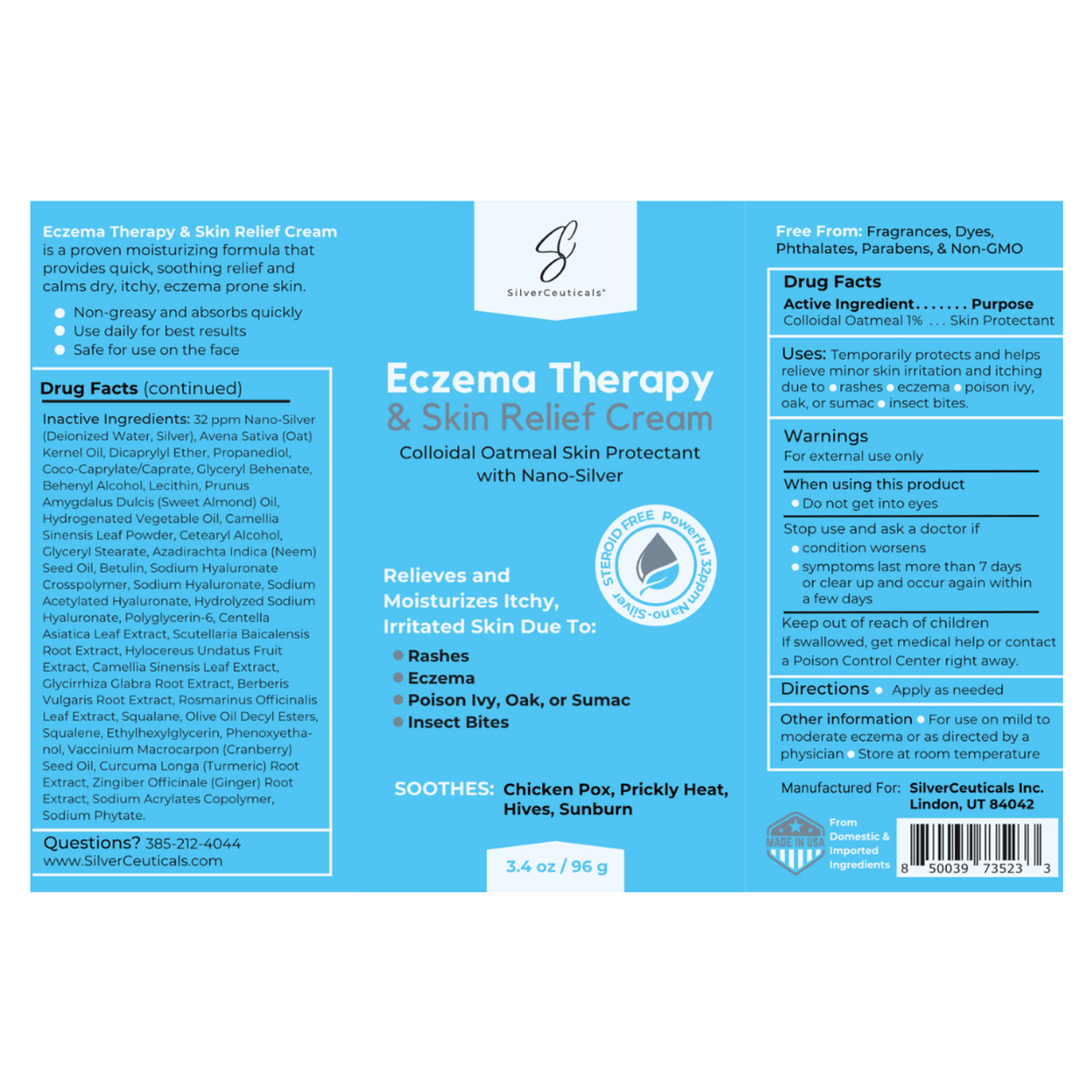 Eczema Therapy & Skin Relief Cream - Daily Moisturizer — image 2