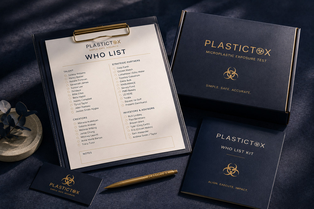 PlasticTox at-home microplastic exposure test kit