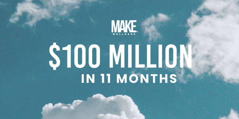 MAKE Wellness Surpasses $100 Million in First Year