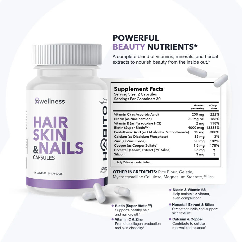 Hair Skin & Nails Capsules