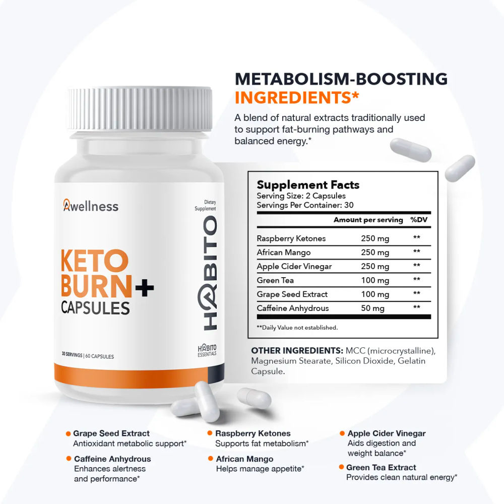 Keto Burn+ Capsules