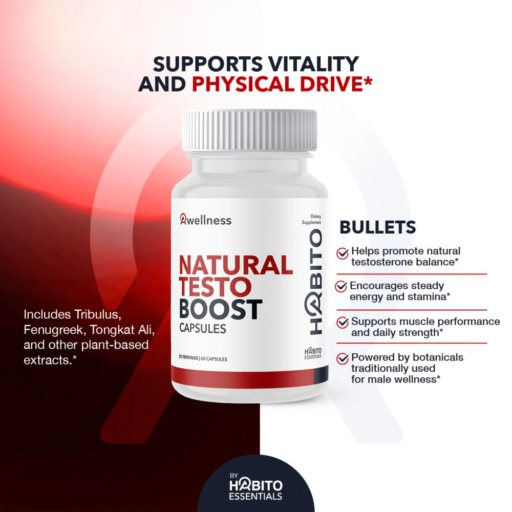 Natural Testo Boost Capsules