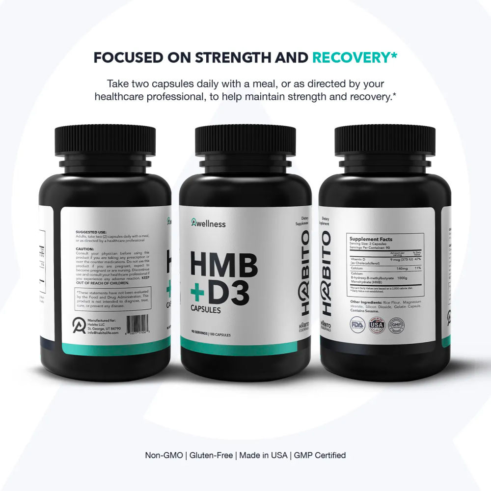 HMB + D3 Capsules