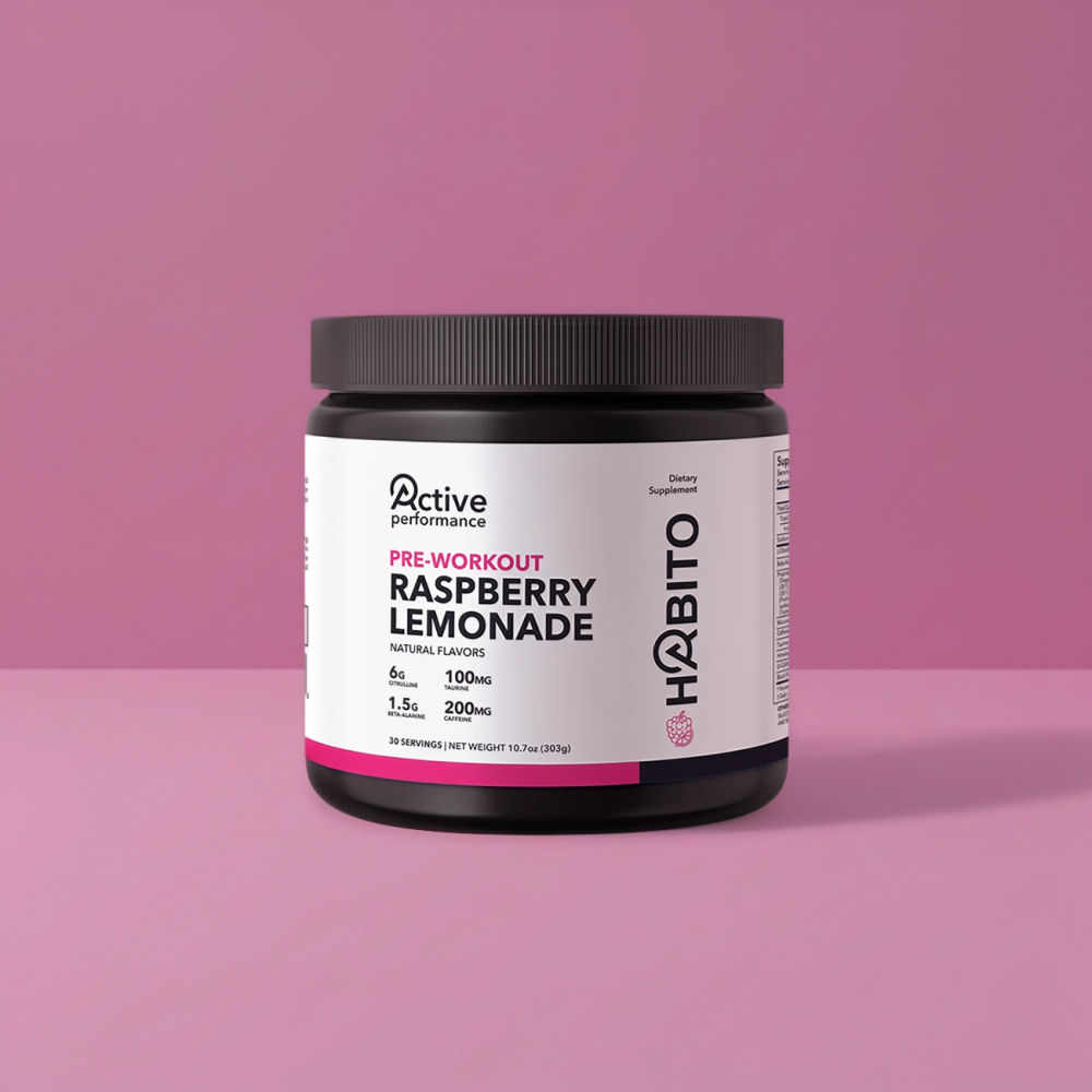 Pre-Workout Raspberry Lemonade