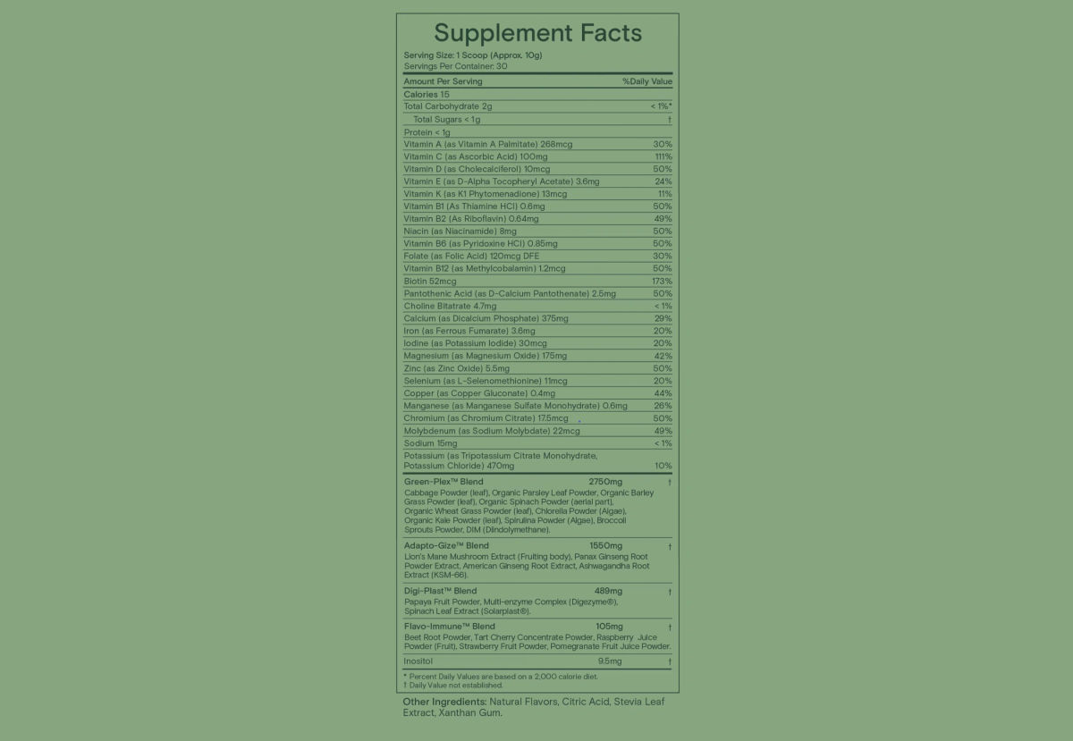 Lean Green Packets