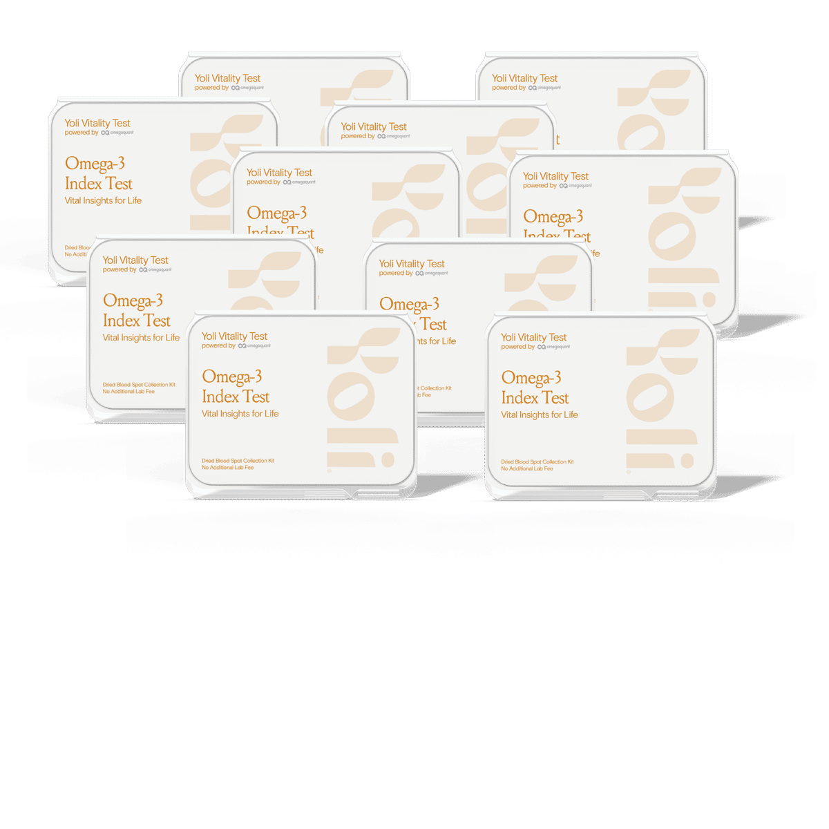 Vital Yoli Tests Omega-3 Index Test Kit Bundle: 10-Pack