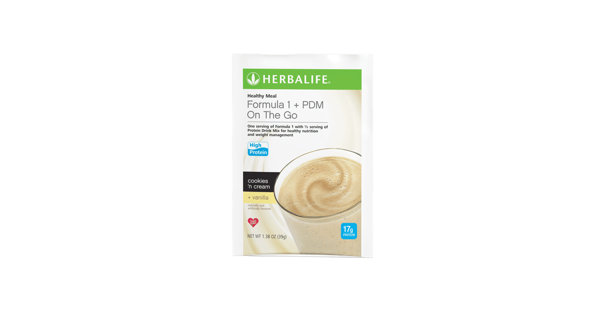 Formula 1 + PDM On The Go Packets, 24 g of Protein Per Serving
