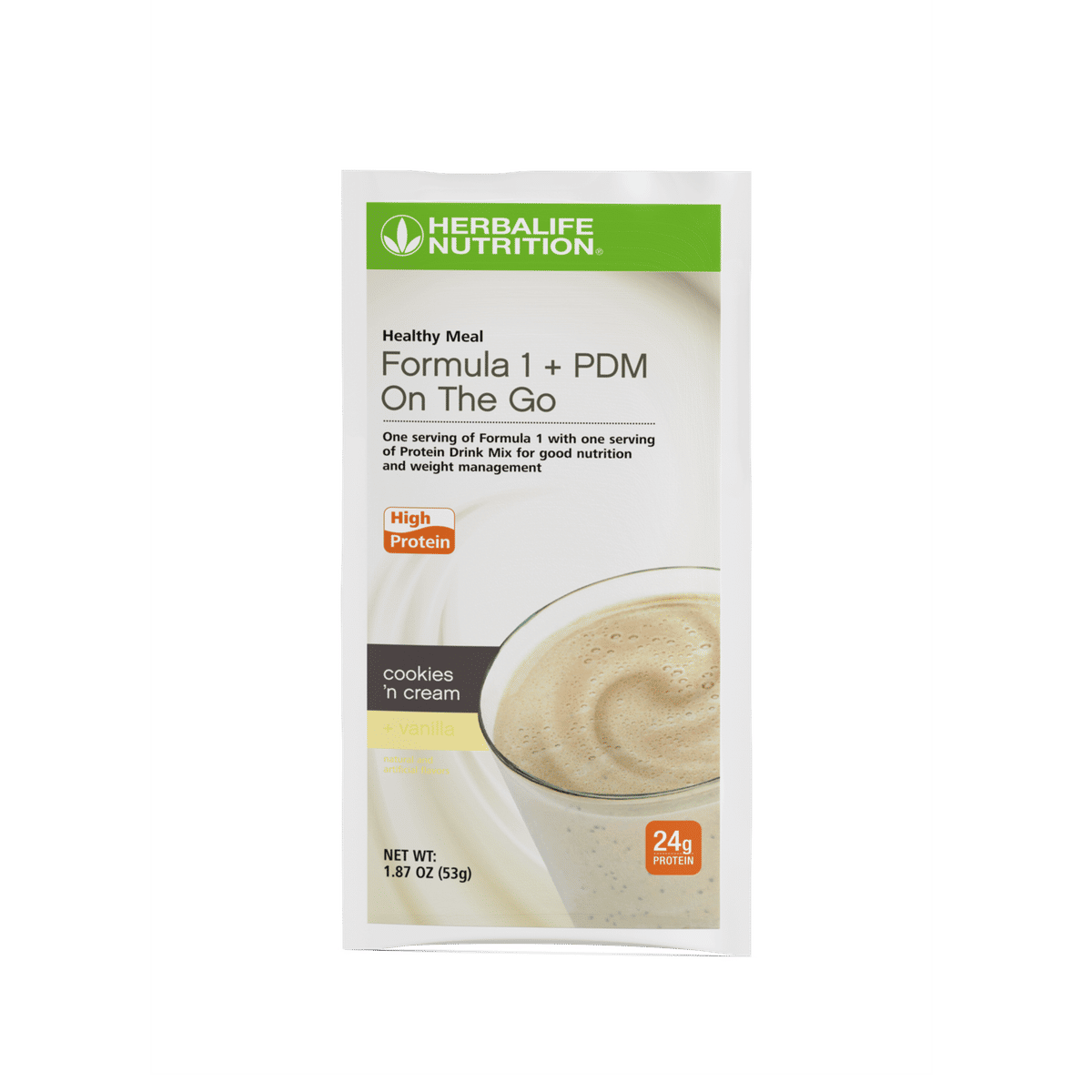 Formula 1 + PDM On The Go Packets, 24 g of Protein Per Serving