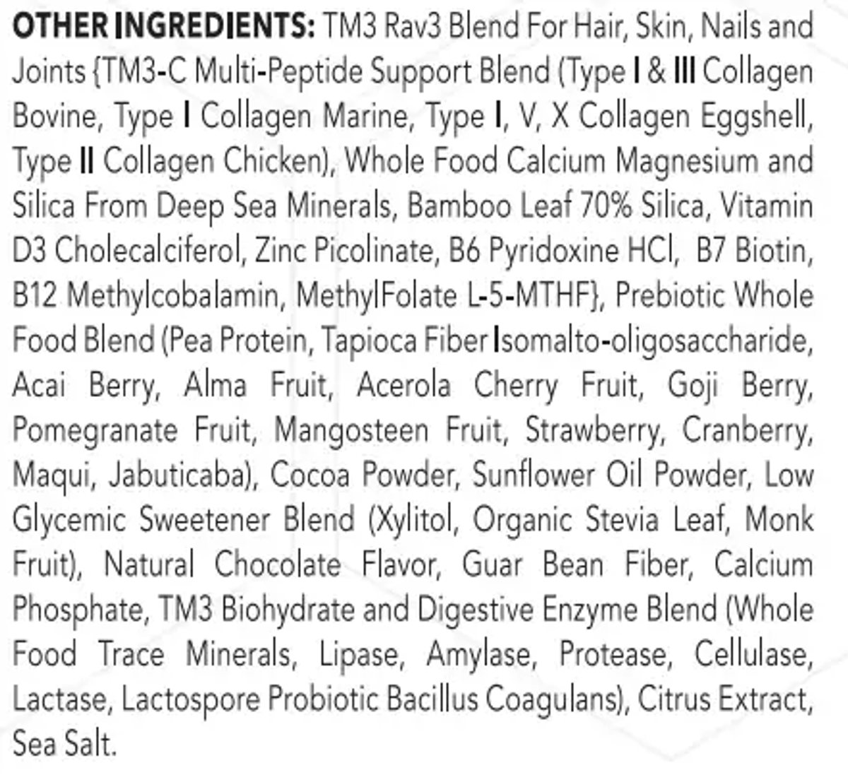 RAV3 Multi Peptide Chocolate Shake (RAVE) — image 2