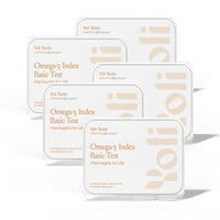 Vital Yoli Tests Omega-3 Index Test Kit Bundle: 5-Pack