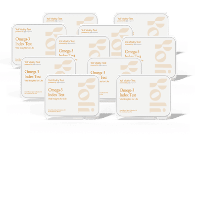 Vital Yoli Tests Omega-3 Index Test Kit Bundle: 10-Pack