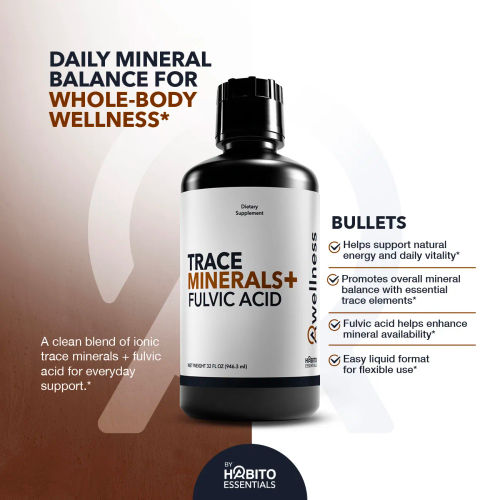 Trace Minerals+ Fulvic Acid