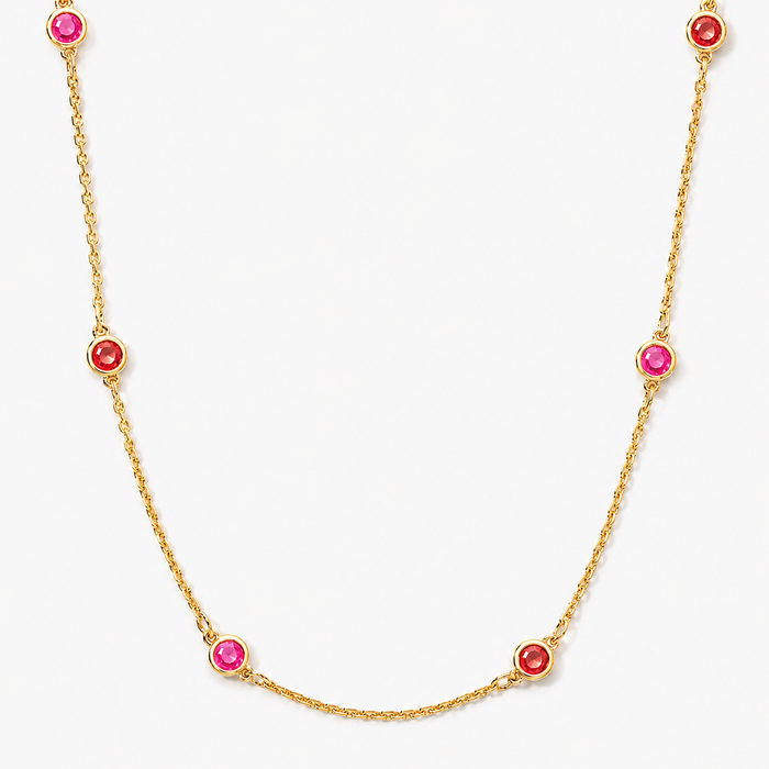 Fine Line Necklace, Floria