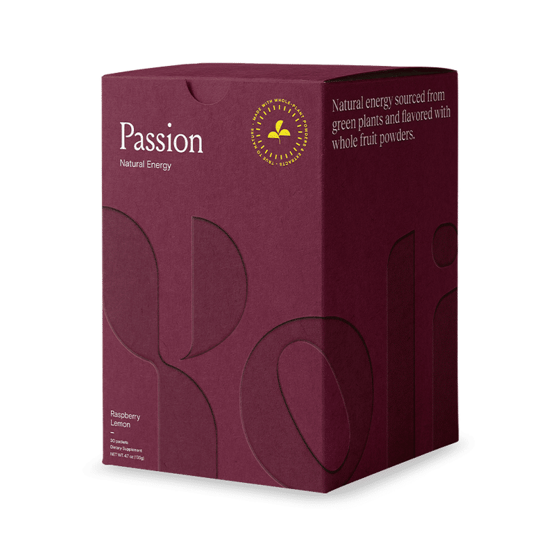 Yoli Passion Raspberry Lemon product packaging