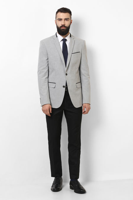 Zara Men S Suits Tuxedos Jackets Collection Online Zara Grey Textured Blazer