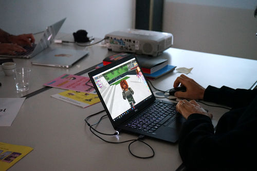 Workshop Photographing Virtual Spaces documentation