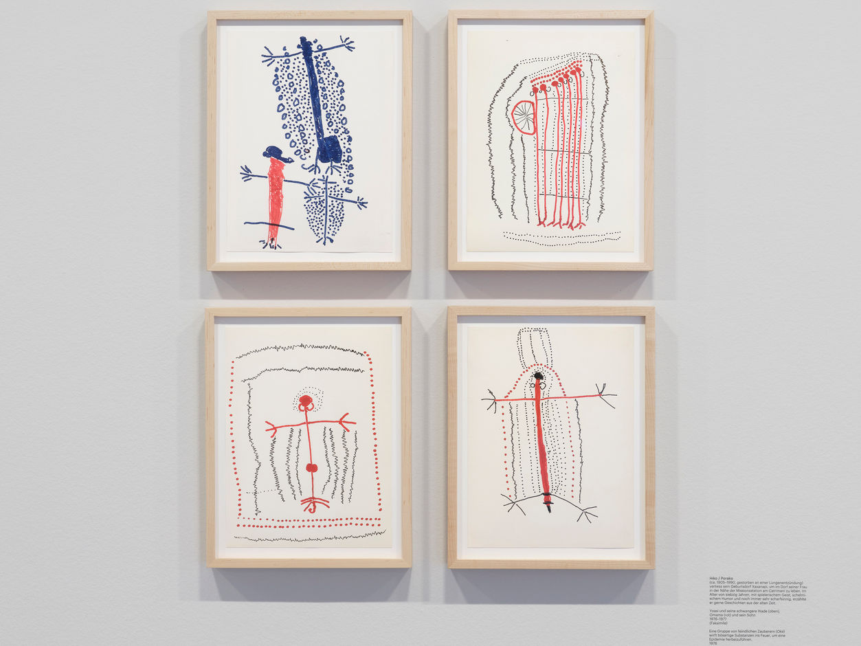 <div>Installationsansicht <em>Claudia Andujar – Der Überlebenskampf der Yanomami</em>, Fotomuseum Winterthur © Fotomuseum Winterthur / Conradin Frei</div>