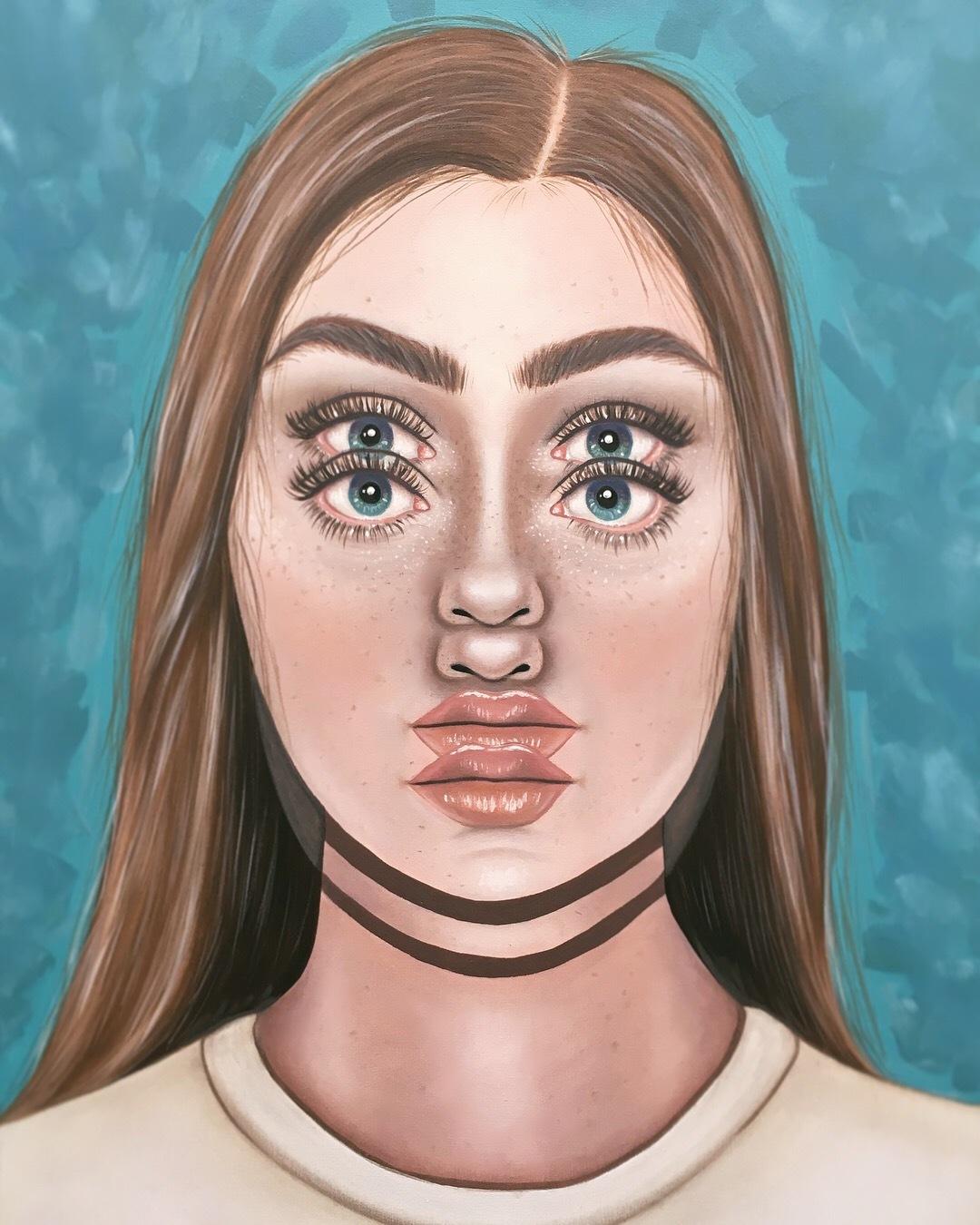 ELLIE DANIELS PROFILE PICTURE FINEART
