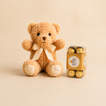 Pink Teddy n Chocolates