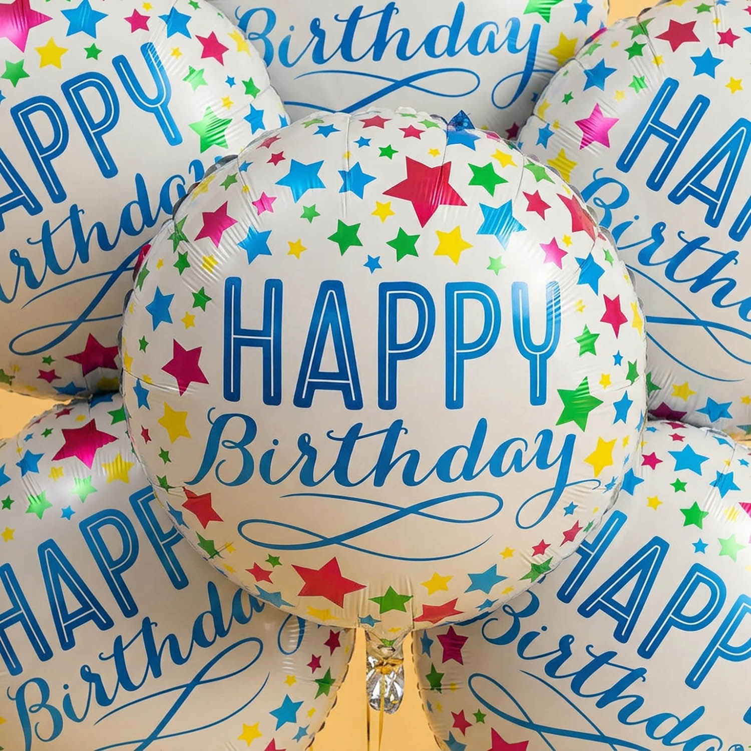 Birthday Greetings Foil Balloons