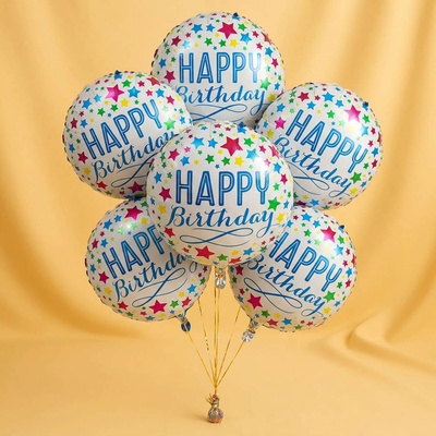 Birthday Greetings Foil Balloons